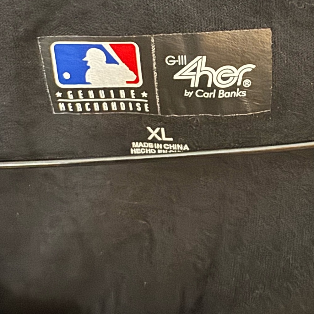 MLB Miami marlins Black Genuine Merchandise Shirt. NWT XL - Picture 3 of 4